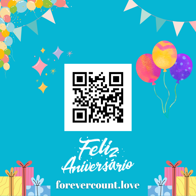 QR Code Aniversário